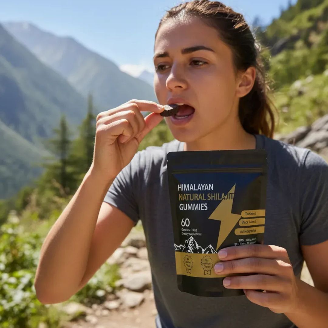 Shilajit Himalayan Gummies. Energía, Resistencia y Libido 🍆🔥